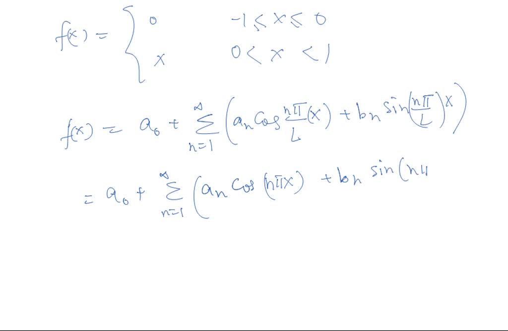 Solved: (25 Points) Sketch The Odd 21 - Periodic Extension And Find The 