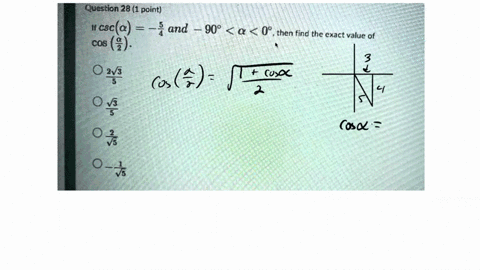question-28-1-point-csca-h-and-90-a-09-then-find-thc-cxact-valuc-of-cos-f-4-0-3-0_-46813
