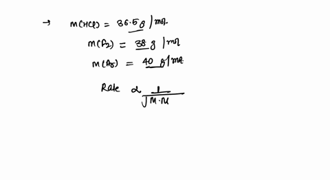 rank-the-following-gases-in-order-of-their-speed-of-diffusion-through-a-membrane-and-calculate-the-r-67667