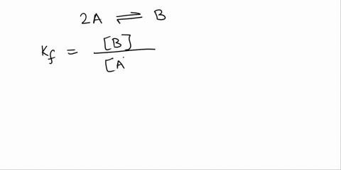 Consider the reversible elementary reaction 2a b which of...