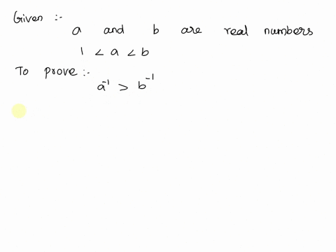 use-proof-by-contradiction-to-prove-the-statementif-a-and-b-are-real-numbers-and-1-a-b-then-a1-b1-78212