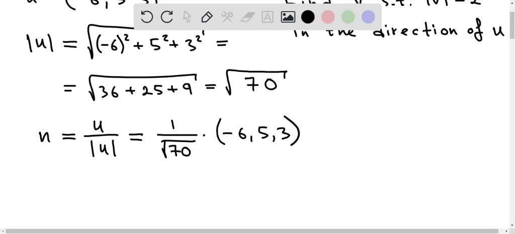 find-a-vector-with-a-specified-magnitude-and-parallel-to-a-given-vector