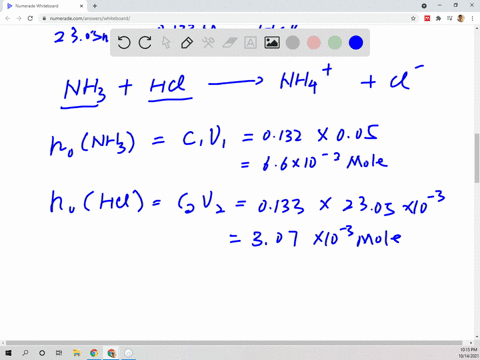 pls-help-if-a-5000-ml-sample-of-0132-m-ammonia-is-titrated-with-2305-ml-of-0133-m-hcl-what-is-the-ph-of-the-titration-mixture-for-nh3-kb-174-x-10-5-hint-if-you-intend-to-use-the-henderson-ha-02308