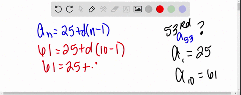 find-the-53rd-term-of-the-arithmetic-sequence-with-first-term-25-and-10th-term-61-58318