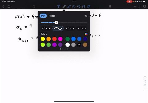since-fx5x15x3-2x44sin5x-6-the-function-fx-is-2-at-the-end-of-the-iteration-find-the-root-value-under-the-initial-condition-x01-use-the-newton-raphson-method-take-the-stop-tolerance-le-5