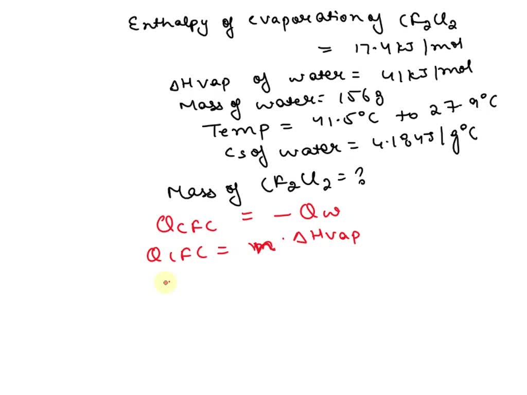 SOLVED Texts Chlorofluorocarbons (CFCs) such as CFCI are refrigerants
