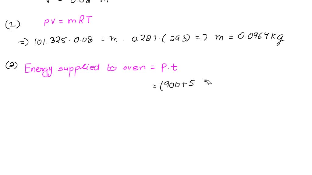 SOLVED: First Law of Thermodynamics and Heat Transfer In one stage of ...