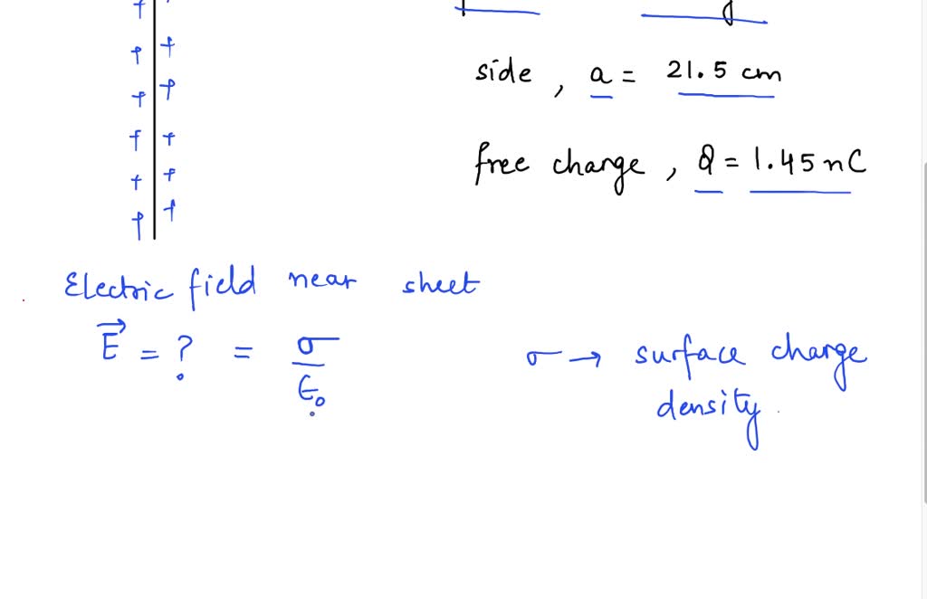 SOLVED: Calculate the strength of the electric field (in N/C) due to a ...