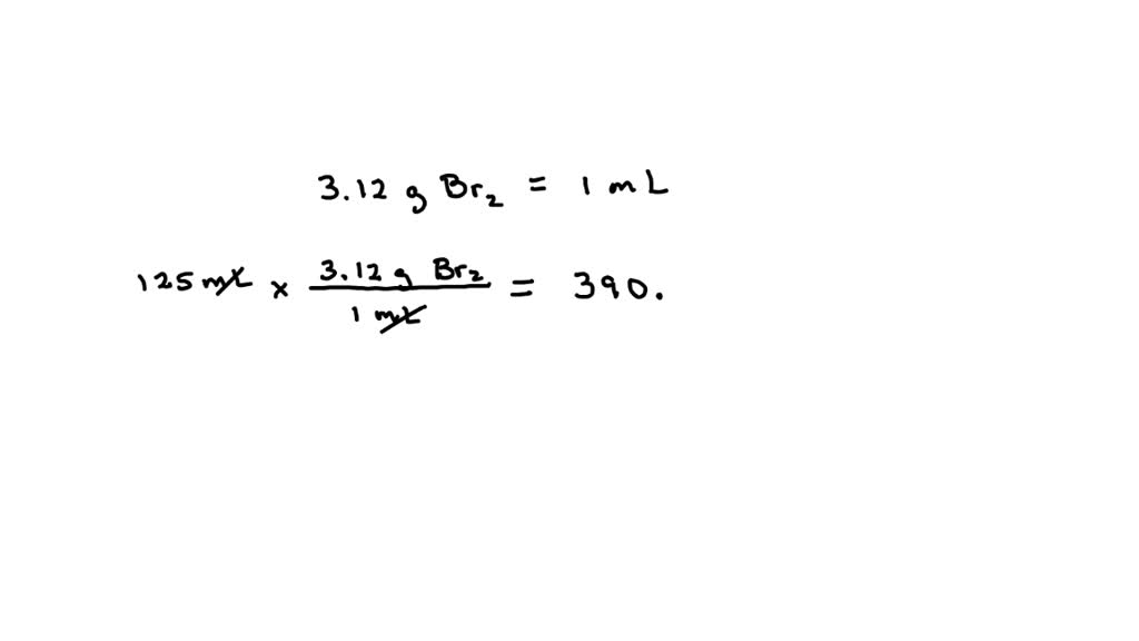 SOLVED The element bromine at room temperature is a liquid with a
