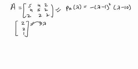 let-4-the-characteristic-polynomial-of-a-is-paa-a-12a-10-_-an-eigenvector-of-a-if-s0-what-is-the-corresponding-eigenvalue-b-find-bases-for-the-eigenspaces-null-a-10i-and-nulla-i_-diagonaliza-93473