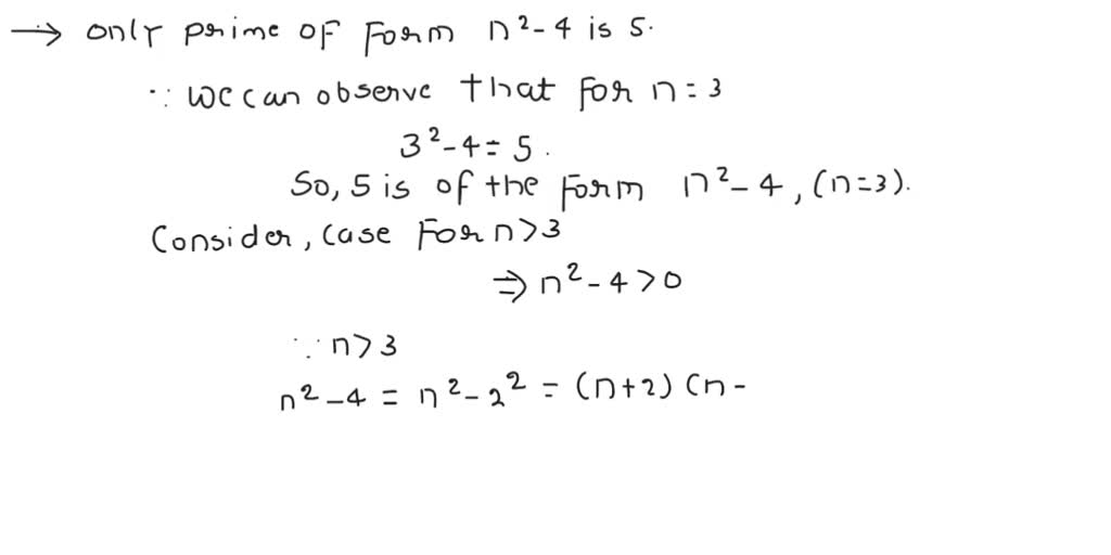 solved-q2-prove-that-the-only-prime-of-the-form-n-4-is-5