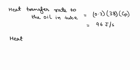 oil-enters-a-125-cm-diameter3-m-long-tube-at-38c-the-tube-wall-is-maintained-at-66c-and-flow-velocity-is-03-ms-what-is-the-totalheat-transfer-to-the-oil-and-oil-exit-temperature-assume-an-ex-50857