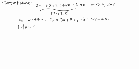 find-an-equation-of-the-plane-tangent-to-the-following-surface-at-the-given-point-3xy5yz4xz-480-222-66203