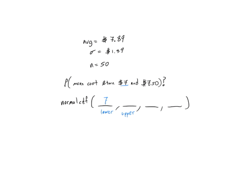 in-a-recent-year-the-average-movie-ticket-cost-789-in-a-random-sample-of-50-movie-tickets-from-various-areas-what-is-the-probability-that-the-mean-cost-is-between-700-and-750given-that-the-p-33835