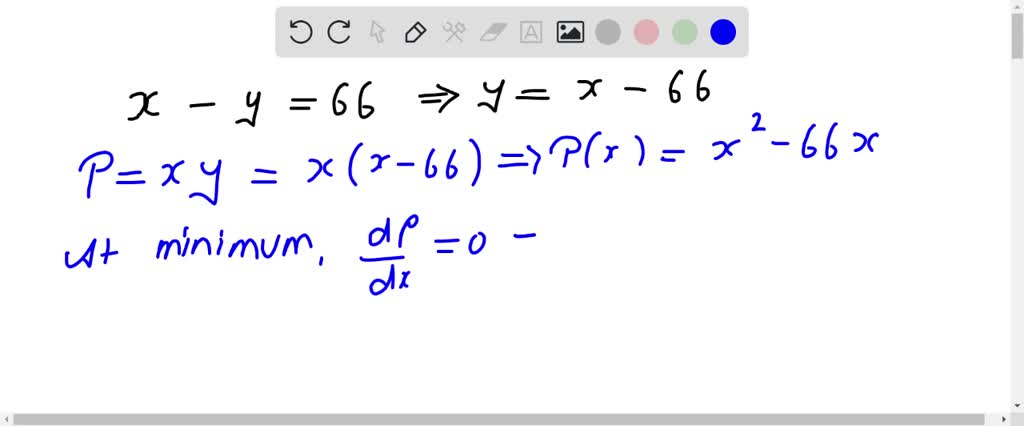 find-two-numbers-whose-difference-is-66-and-whose-product-is-a-minimum