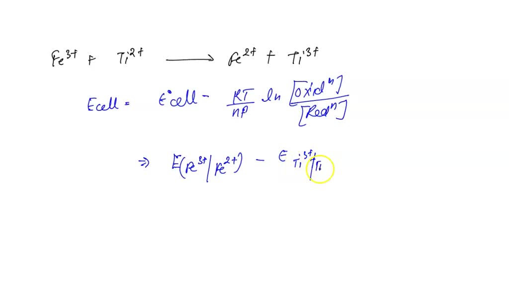 SOLVED A galvanic (voltaic) cell consists of an inert platinum