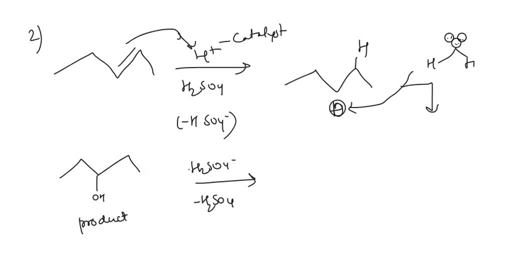 SOLVED: If one performs the reaction of hydrohalogenation of the ...