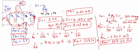 the-circuit-to-the-right-consists-of-a-battery-vo-300-v-and-five-resistors-r-211-9-rz-282-9-rz-563-9-r4-734-9-and-rs-565-9-determine-the-current-passing-through-each-of-the-specified-points_-04697