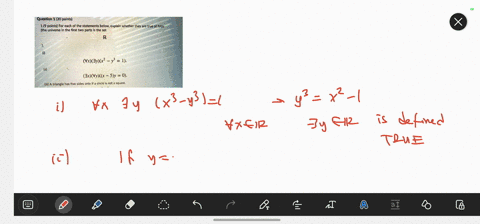 question-1-30-points-19-points-for-each-of-the-statements-below-explain-whether-they-are-true-of-false-the-universe-in-the-first-two-parts-is-the-set-r-vx-yk-y-1-axvyx-sy-0-iii-a-triangle-ha-56583