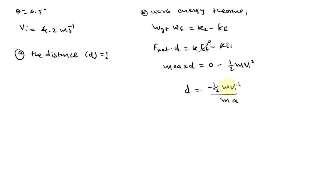 SOLVED 3f. [2 marks] Assume that the coefficient of along the slope at