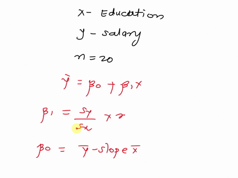 a-social-scientist-would-like-to-analyze-the-relationship-between-educational-attainment-in-years-of-higher-education-and-annual-salary-in-1000s-he-collects-data-on-20-individuals-a-portion-19487