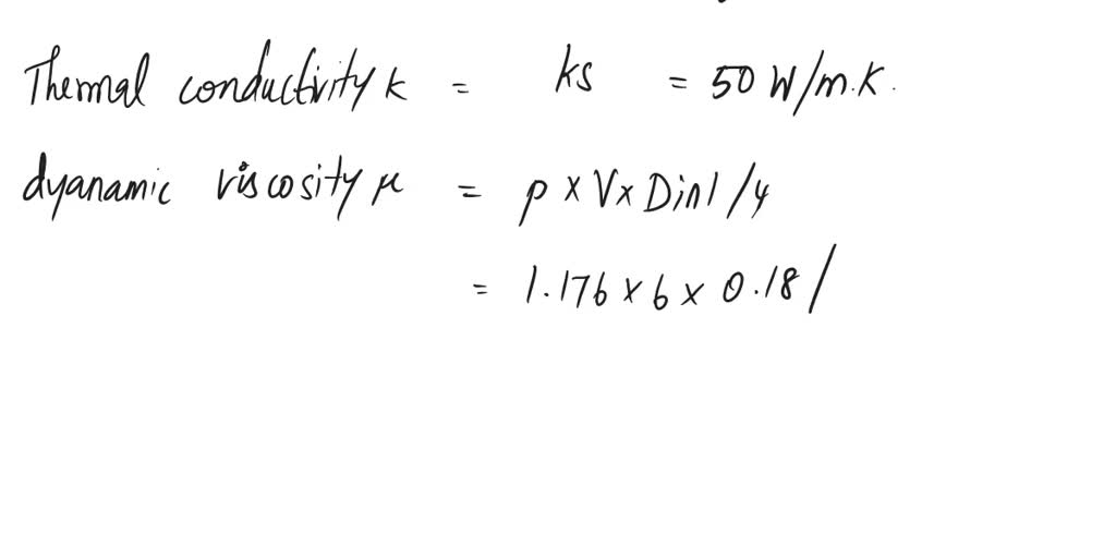 SOLVED Nusselt, Prandtl, and Grashof numbers are dimensionless. Calculate the rate of heat