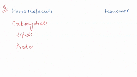 question-5-carbon-and-macromolecules-match-the-monomer-to-the-class-of-macromolecules-that-it-belongs-to-carbohydrates-lipids-proteins-nucleic-acids-fructose-nucleotide-amino-acid-galactose-45457