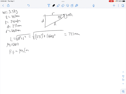 learning-goal-to-set-up-and-analyze-equations-of-motion-in-a-cylindrical-coordinate-system-the-mechanism-shown-in-the-figure-below-rotates-about-the-vertical-axis-the-collar-has-mass-m33-kgm-19802
