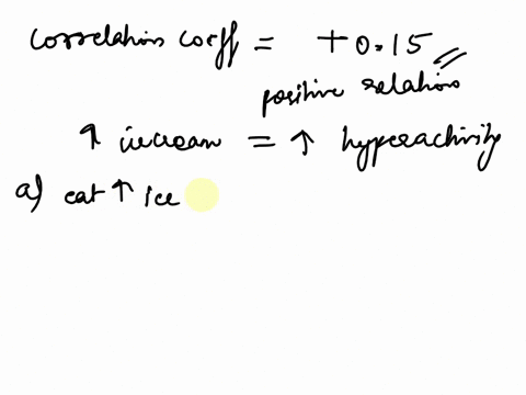 suppose-a-study-found-a-correlation-coefficlent-of-15-between-the-amount-of-ice-cream-children-eat-and-their-levels-of-hyperactivityhoweverit-also-reports-that-this-correlation-coefficient-w-26373