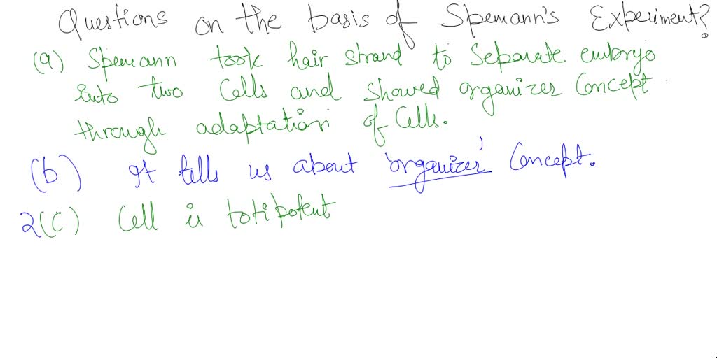 SOLVED: Use the figure below; depicting the experimental design and ...