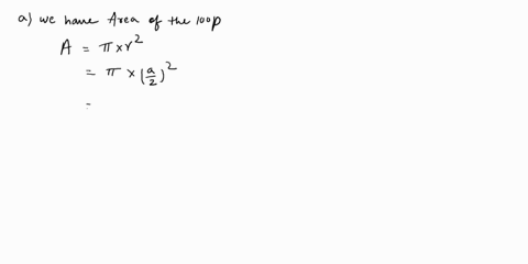 2-a-long-solenoid-of-radius-ais-driven-by-an-alternating-current-so-that-the-magnetic-field-is-sinusoidal-bbosinwt-a-circular-loop-of-wire-of-radius-a2-and-resistance-r-is-placed-inside-the-76455