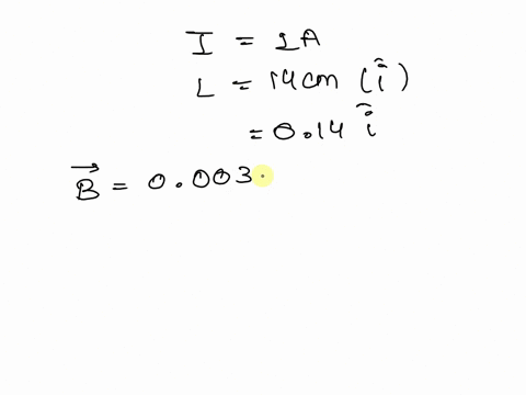 long-wire-points1-a-long-wire-lying-along-the-x-axis-carries-a-current-of-100-a-in-the-x-direction-there-is-a-uniform-magnetic-field-present-given-by-b-0003i-0004j-6002k-where-ij-k-are-the-u-22647