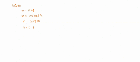 consider-a-particle-of-mass-m-210-kg-revolving-around-an-axis-with-angular-speed-the-perpendicular-distance-from-the-particle-to-the-axis-is-r-0250-m-aassume-290-rads-what-is-the-magnitude-v-55503