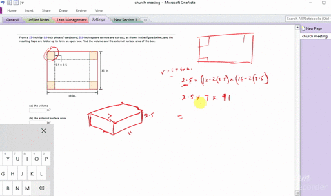 please helpan open storage box is shaped like a square prism but ...