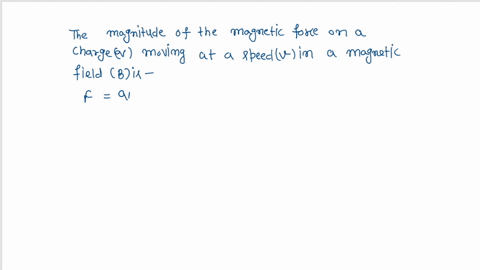 a-positive-charge-enters-in-a-magnetic-field-and-travels-parallel-to-but-opposite-the-fieldif-experiencesa-an-upward-forceb-a-downward-forcec-an-accelerated-forced-no-force-97392