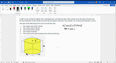 a-right-circular-cylinder-fits-tightly-into-a-rectangular-box-such-that-the-sides-of-the-cylinder-touch-the-sides-of-the-box-and-the-top-and-bottom-of-the-cylinder-touch-the-top-and-bottom-o-01332