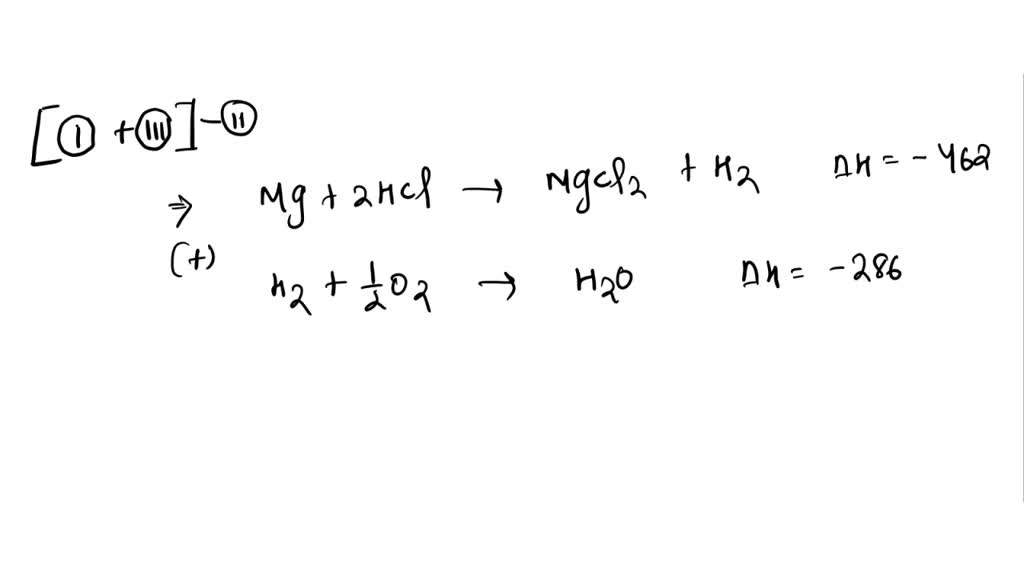 SOLVED 'Exp LLEnthalpy ef Formation of MgQ Data Table AH, The enthalpy