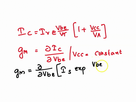 c-for-a-npn-bjt-the-ebers-moll-model-gives-the-following-iv-characteristics-1-where-vr-is-the-thermal-voltage-iss-the-reverse-saturation-current-a-constant-and-va-is-the-early-voltage-anothe-39086