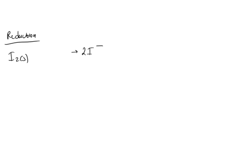 write-balanced-half-reactions-for-the-following-redox-reaction-5i2s2mn2aq8h2ol-10iaq2mno4aq16haq-reduction-oxidation-90462
