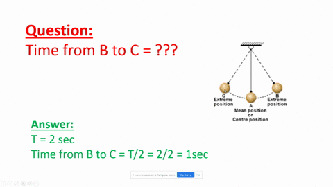 how-much-time-does-the-bob-of-a-seconds-pendulum-take-to-move-from-one-extreme-of-its-oscillation-to-the-other-extreme
