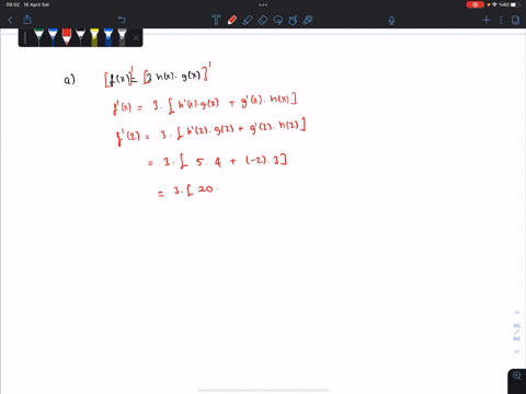 suppcse-that-are-differentiable-functions-with-the-valules-shown-ie-following-tabl-shou-wu-yon-do-dot-simplily-imcfhea-aeul-tpts-find-f21-flf-1lyl-tpts-fiud-f3-if-flr-mr-tpts-finl-f-1-jlfh-h-80935