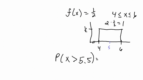 4-a-continuous-random-variable-x-has-a-pdf-given-by-fx1-2-quad-text-when-4-leq-x-leq-6-find-the-probability-px55-find-the-corresponding-cdf-and-hence-determine-the-value-of-k-such-that-pxk07-2