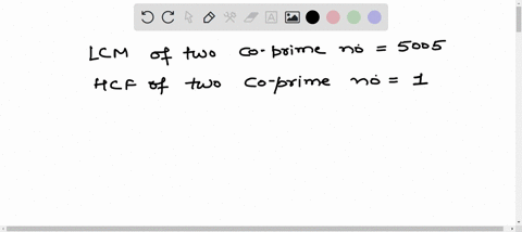 the-lcm-of-two-co-prime-numbers-is-5005if-one-of-the-number-is-65-then-find-the-number-15168