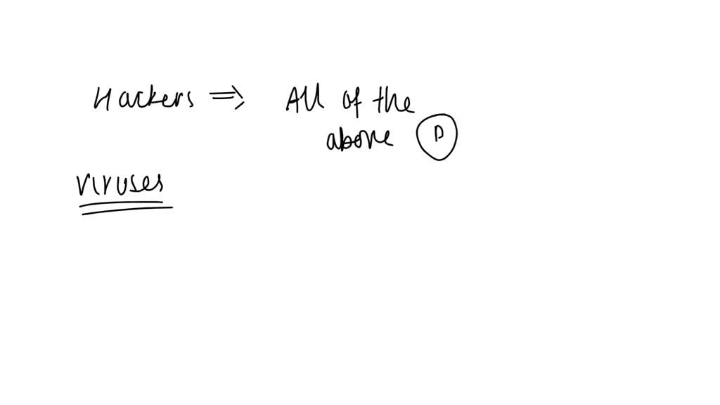 SOLVED: A. logic bomb B. denial of service (DoS) C. zombie D. rootkit