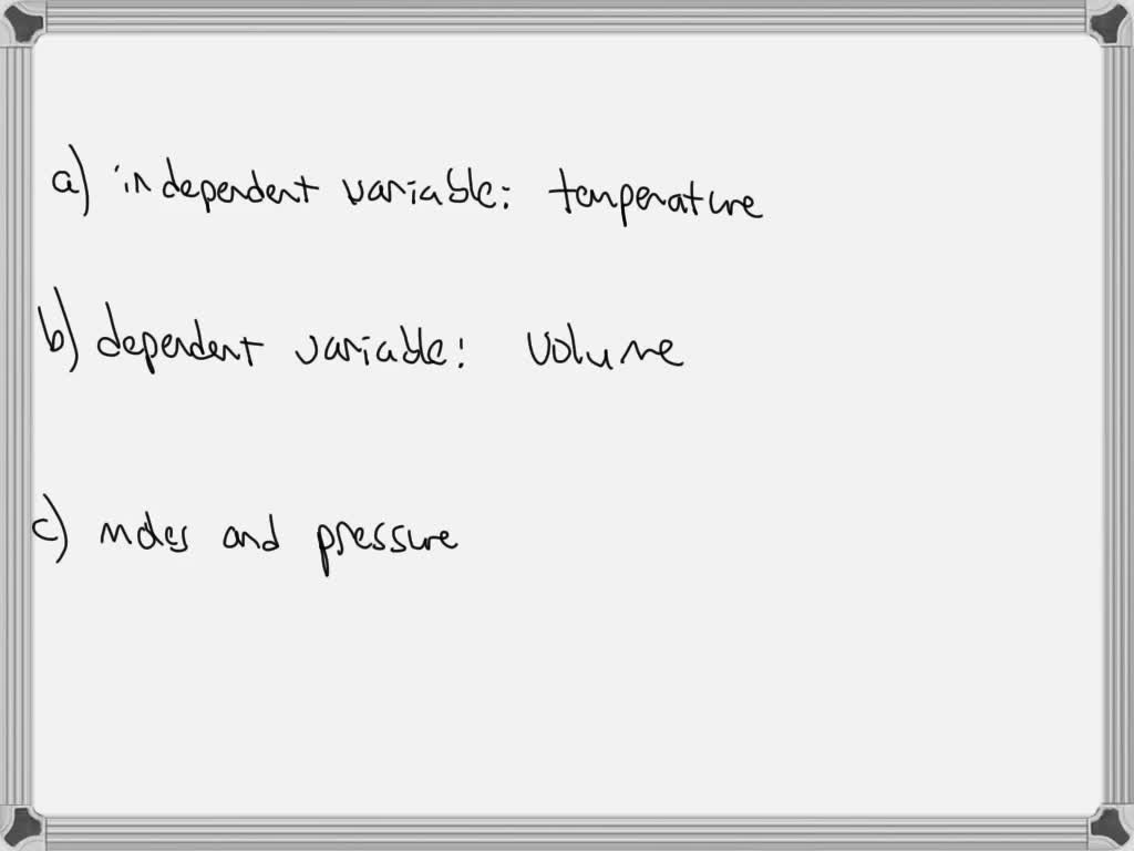 SOLVED: Evaluate You are asked to study the effect of temperature on ...