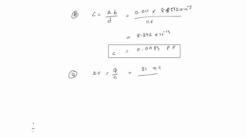 4-problem-13-two-parallel-plates-are-charged-with-q-and-q-respectively-as-shown-in-the-figure-where-q-31-nc-the-area-of-each-plate-is-a-0011-m-the-distance-between-them-is-d-116-cm-the-plate-04858