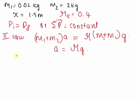 a-0020-kg-bullet-is-shot-horizontally-and-collides-with-a-200-mathrmkg-block-of-wood-the-bullet-embe-88788