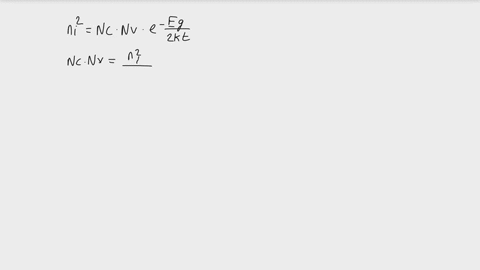 3at-t-300-the-band-gap-energy-of-gaas-is-142-ev-and-its-intrinsic-carrier-density-is-18x105-cm-3_-at-t-450-kthe-band-gap-energy-reduced-to-135-ev-determine-its-intrinsic-carrier-density-at-4-23595