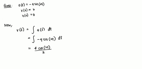 particle-moves-along-the-x-axis-so-that-at-any-time-t-2-0-its-acceleration-is-4sin-2t-ifthe-veloeity-of-the-particle-at-t-0-is-v0-7-and-its-position-at-t-0-is-0-0then-its-position-at-time-t-04565