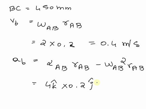 member-ab-has-the-angular-motions-shown-a-determine-the-angular-velocity-and-angular-acceleration-of-members-cb-and-dc-b-calculate-the-acceleration-of-the-center-of-gravity-of-bar-bc-and-cal-25668